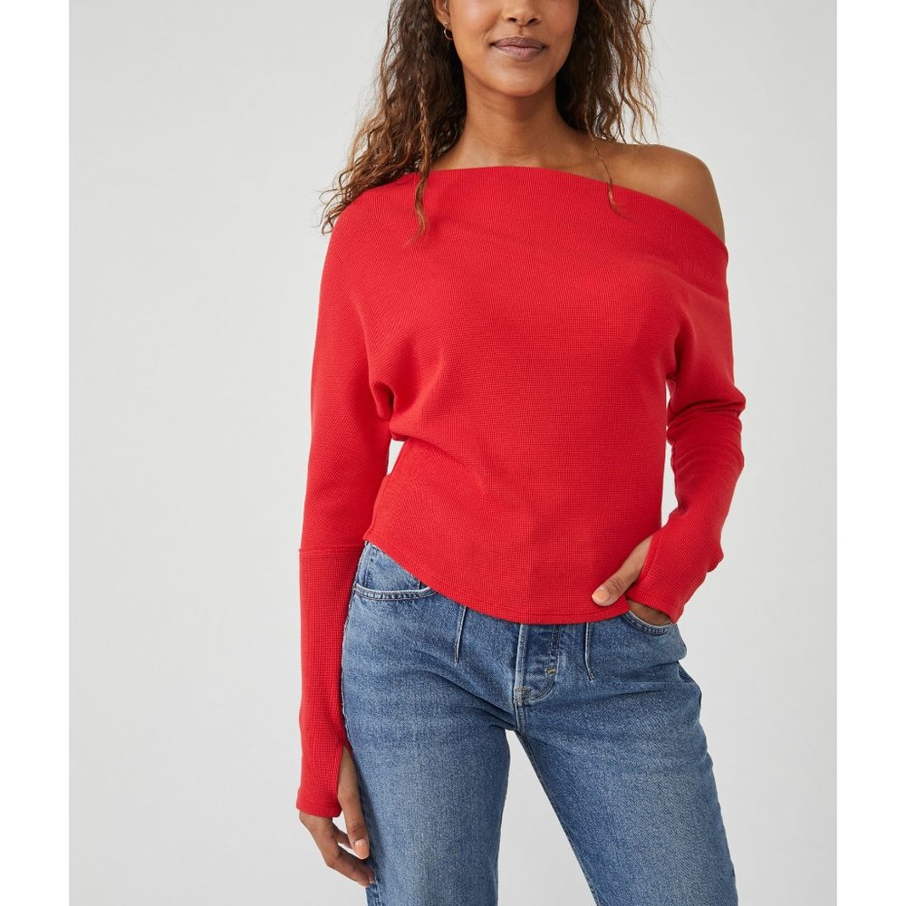 FREE PEOPLE Fuji Thermal / Fiery Red